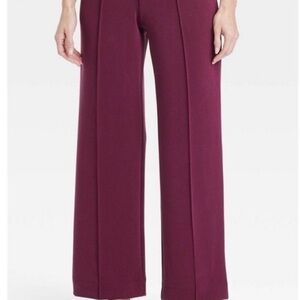 A New Day Deep Burgundy High Rise Pants